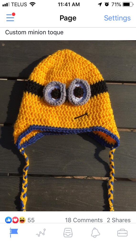 Minion Toque | Etsy Australia
