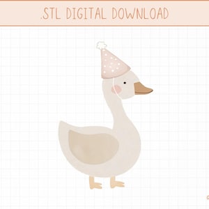 Foremka do ciastek Party Goose STL