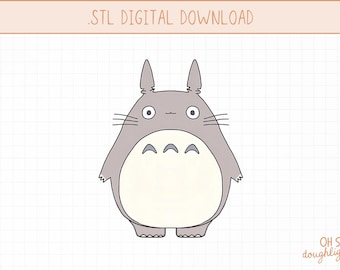 Totoro Cookie Cutter STL