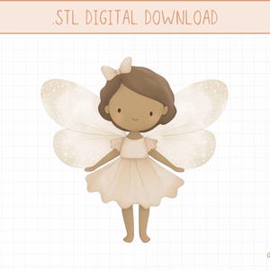 Fairy STL Cookie Cutter