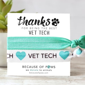 Vet Tech Gift, Vet Tech Week Thank You Gift, Veterinary Technician Gift, Vet Med Gifts, Small Gifts Under 5, Vet Tech Gift , VTW1 1*U*