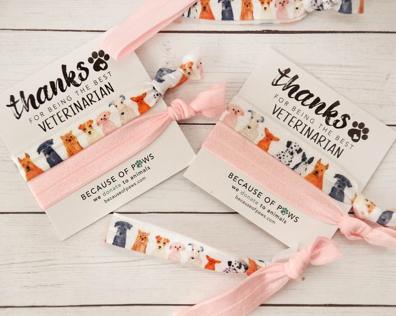 Cadeau de remerciement vétérinaire Carte de vœux de cravate de Etsy