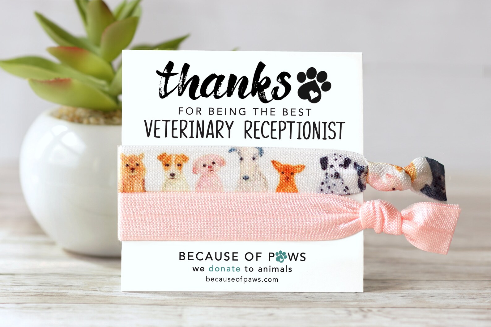 Veterinary Receptionist Thank You Vet Office Gifts Under 5 Etsy