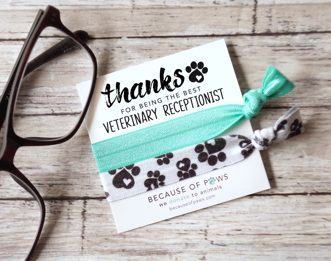 Veterinary Receptionist Thank You Gift Gift for Vet Tech Etsy