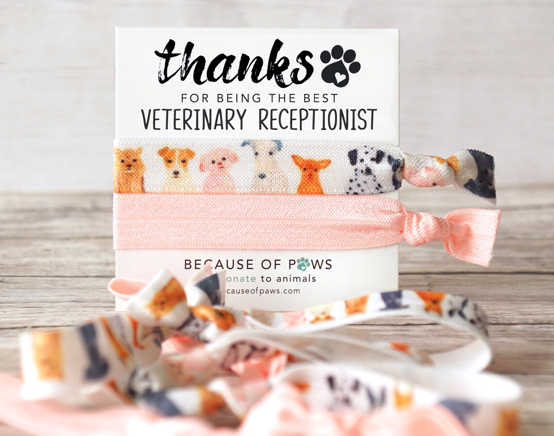 Veterinary Receptionist Thank You Gift Gift for Vet Tech Week Etsy