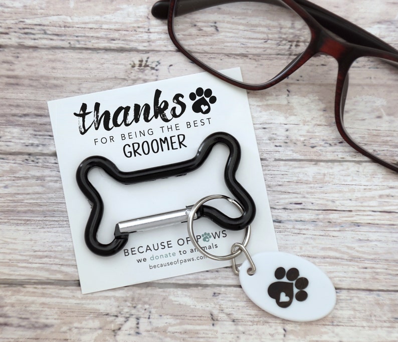 Dog Groomer Gift Dog Groomer Thank You Card Thank You Gift Etsy