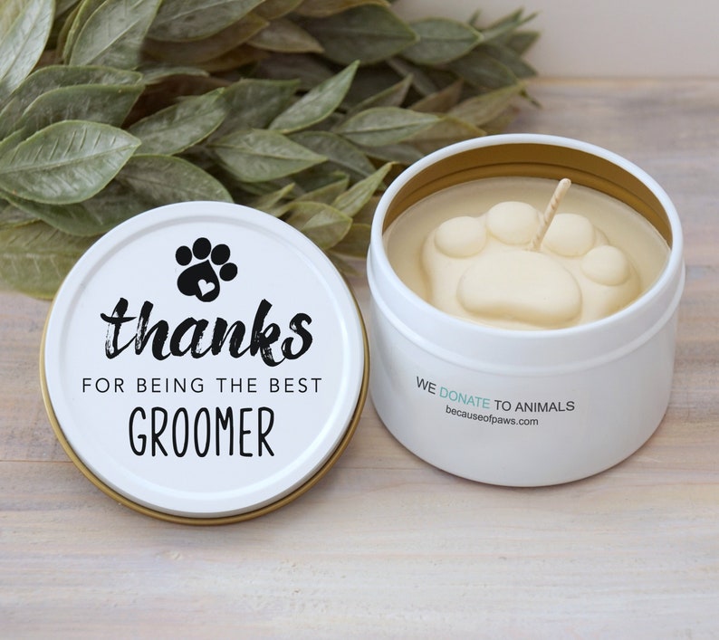 vela de groomer de cachorro
