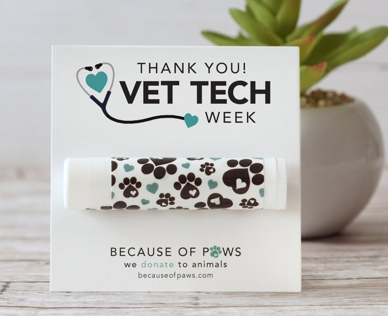 Vet Tech Gift Vet Tech Week Thank You Gift for Vet Tech Etsy