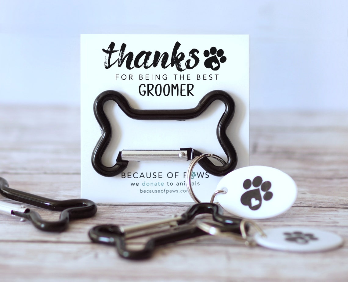 Dog Groomer Gift Dog Groomer Thank You Card Thank You Gift Etsy