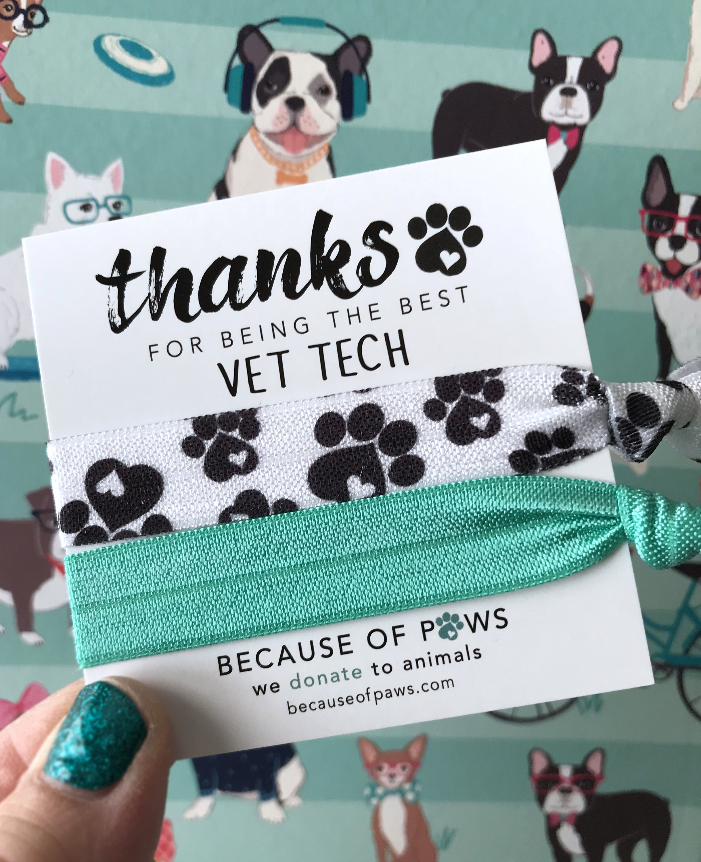 Veterinaria Tech Gracias Regalo / Regalo para Veterinario Tech Etsy