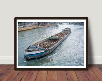 Seine Trash Vessel in Paris