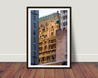 Dallas Architecture Print, Glossy Pearlescent Finish (Unframed)