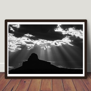 West Texas Mountain Sunset