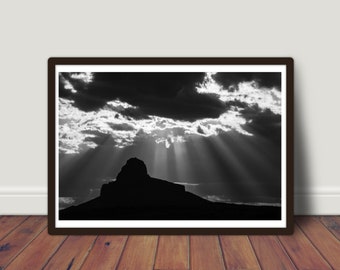 West Texas Mountain Sunset