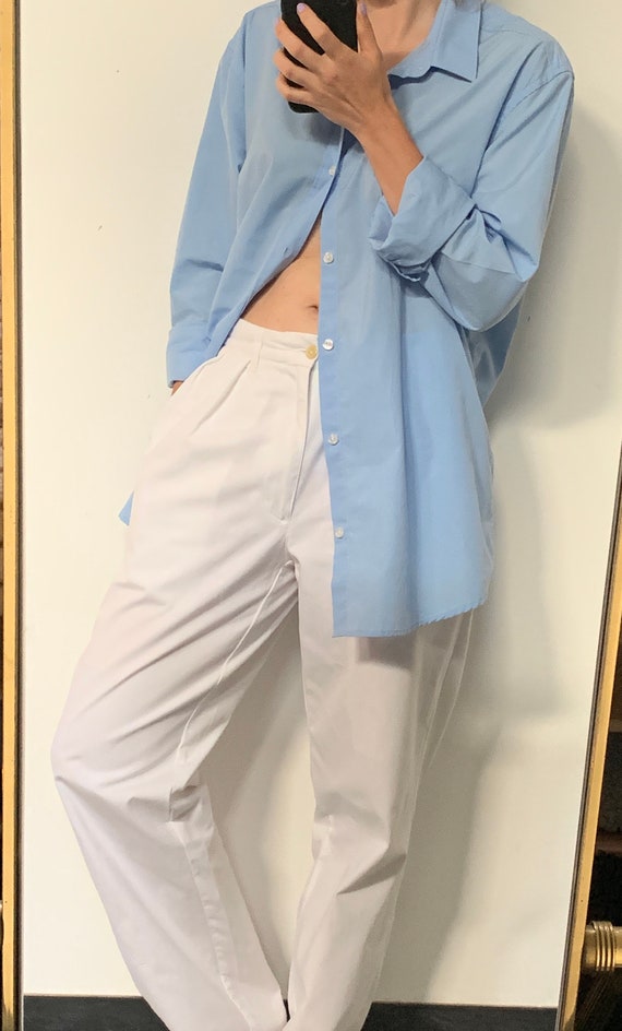 Ralph Lauren cotton Trousers white