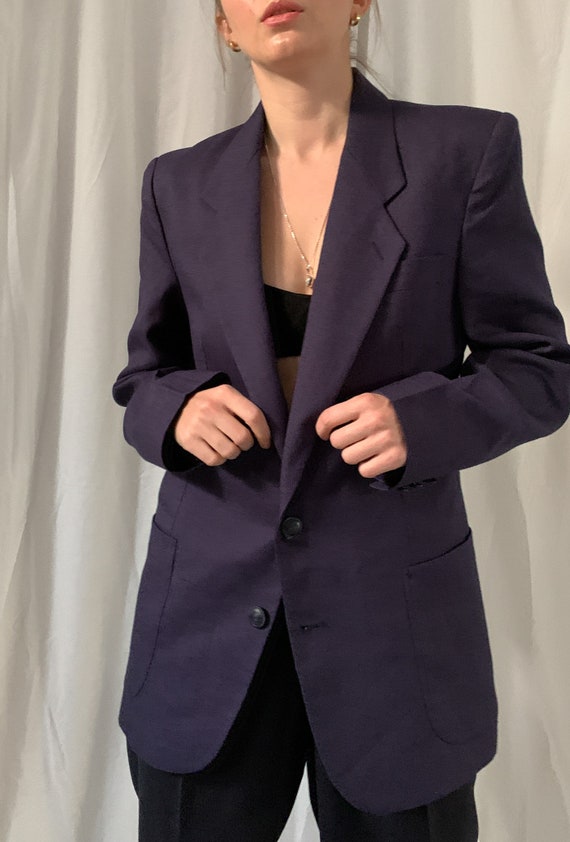 Vintage Gucci Herrensakko purple
