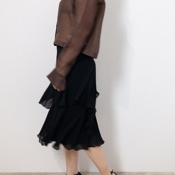 Max Mara pleated midi skirt