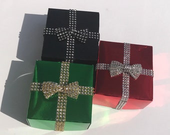 Metallic Red Gift Boxes, Unique Gift Boxes, Gift Packaging, Red Box, Blue Box, Silver Box, Gold Box, Shiny Gift Packaging,