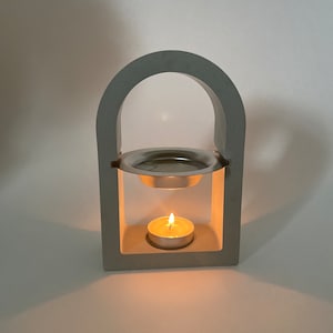 Concrete Wax Melt Burner, Essential Oil Diffuser, Cement Wax Melt Warmer, Minimalistic Decor, Housewarming Gift Ideas
