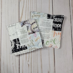 Pocket Prayer Quilts, Prayer Quilts, Pocket Quilt with Cross