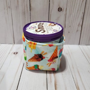 Ice Cream Pint Cozy, Ice Cream Pint Sleeve