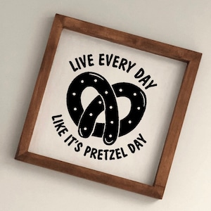 The Office Pretzel Day Sign