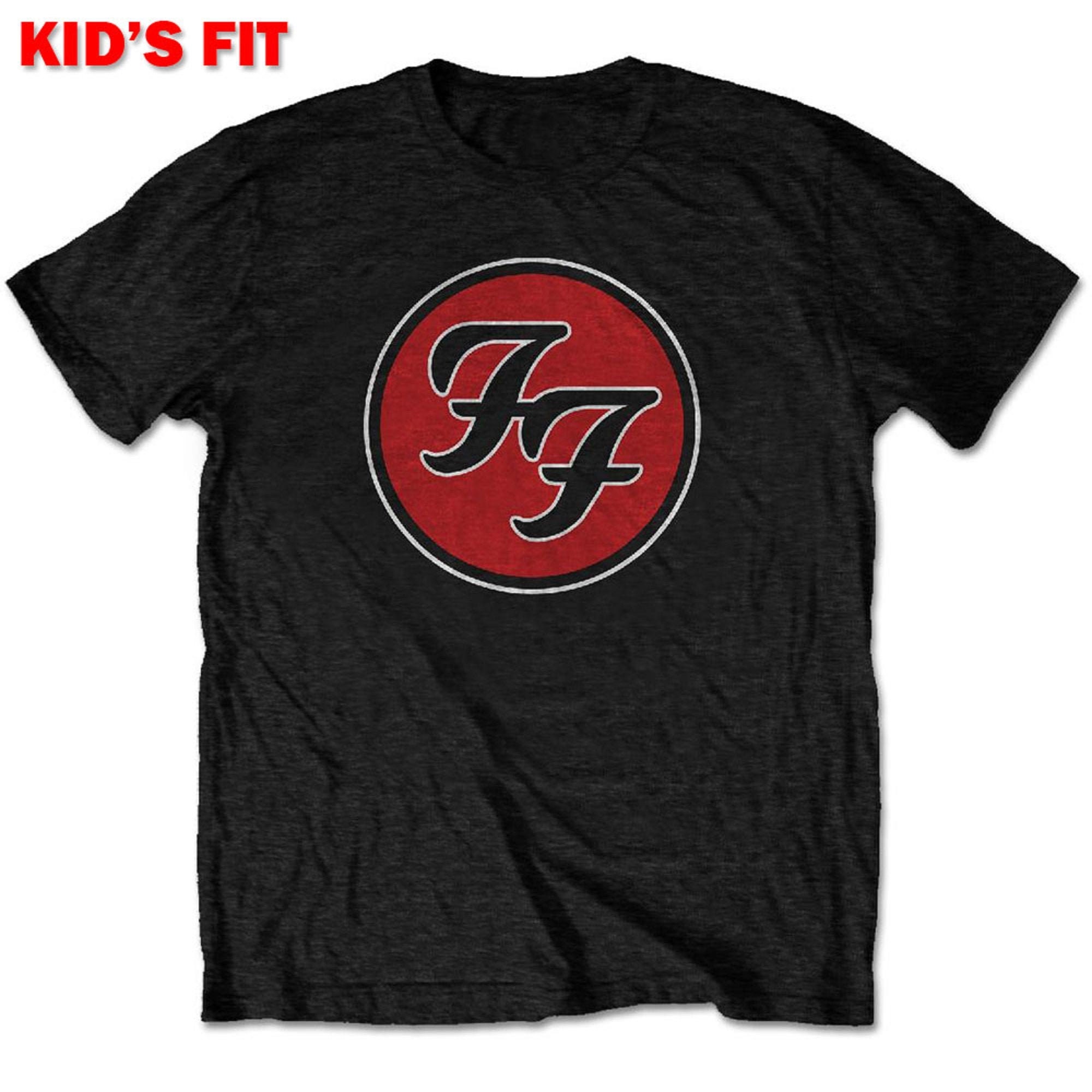 Foo Fighters Kids Fit Unisex Soft Cotton T Shirt Officially Etsy