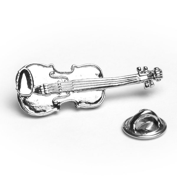 Violin Lapel Pin Badge - Novelty gift idea for violin teachers