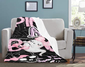 Manta fantasma de Halloween de Pink of Boo
