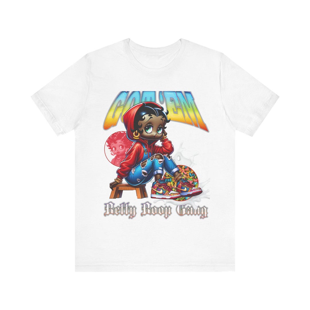 African American Betty Boop T Shirt