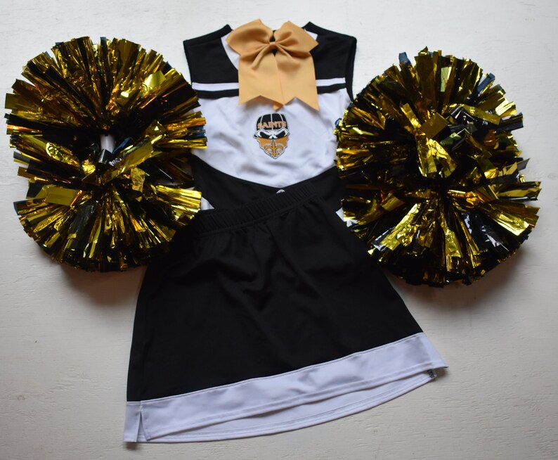 Adult Small 03 NEW ORLEANS SAINTS Cheerleader Outfit Etsy