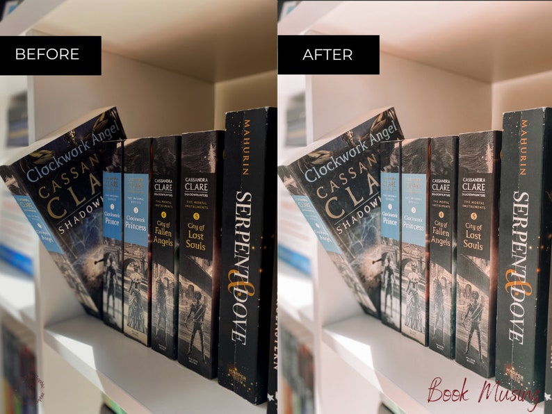 Mobile Lightroom Preset Book Musings image 2