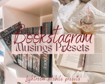 BUNDLE Bookstagram Preset