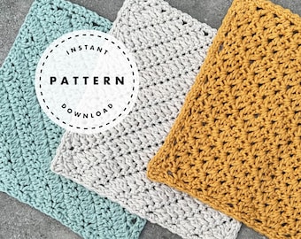 Summer Days Dishcloth Set // Crochet PATTERN