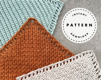 CROCHET PATTERN // Favorite Everyday Dishcloths