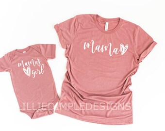 mommy and me shirts baby girl