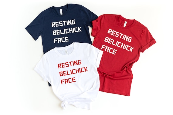 Faces of belichick t shirt Clearance