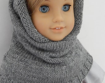 ELISABETH - 18" doll knitting pattern - PDF