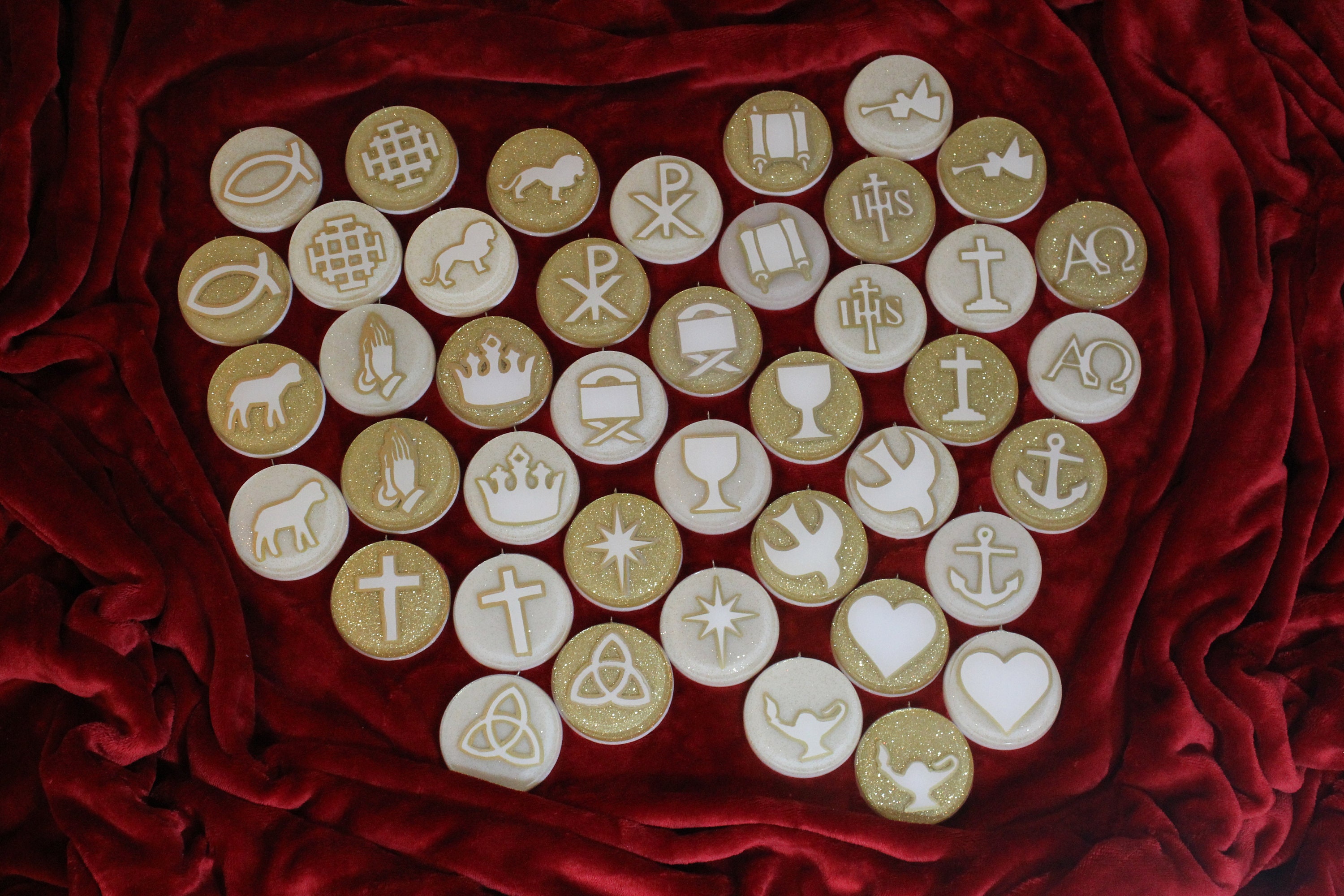 Chrismon Sets 6 or More Ornaments Etsy