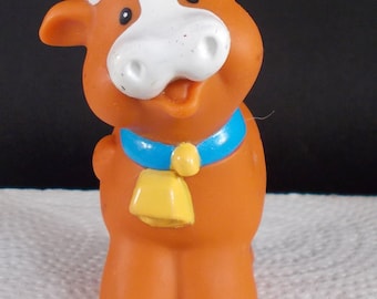 fisher price cow pull toy