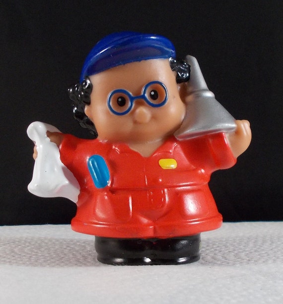 Fisher Price Little People Oil Mechanic Etsy