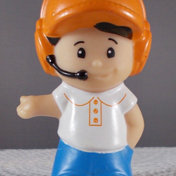 Fisher Price Little People Koby The Pit Crew Boy