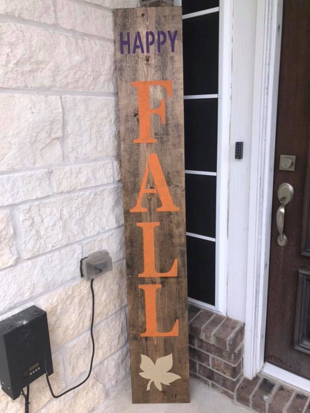 Happy Fall Sign - Etsy