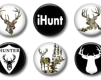 HUNTING MAGNETS | Cute Locker Magnets For Teens | Refrigerator Magnets | Cute Whiteboard Magnets | Magnets For Boys