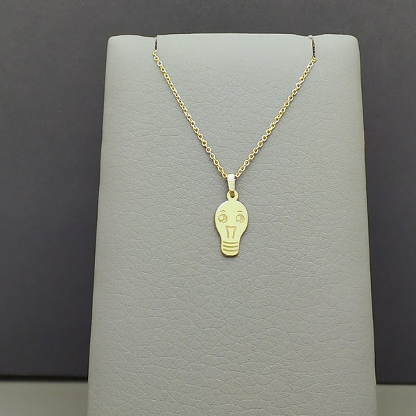 Light Bulb Necklace Etsy