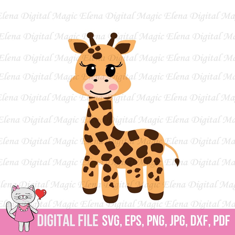 Download Digital Clipart Peekaboo Commercial Use Silhouette Vector Graphics Cuttable Peeking Giraffe Cute Baby Giraffe Svg Cut File For Cricut Clip Art Art Collectibles Vadel Com