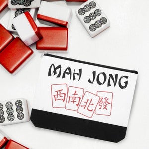 Custom Money Pouch for Mahjong Fans