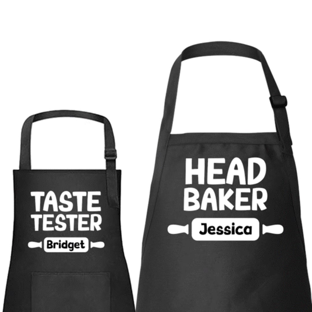 Mother Daughter Apron Set, Mother Son Apron Set, Baking Apron, Kids ...