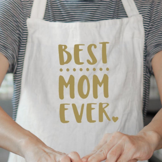 Personalized Best Mom Ever Aprons – A Gift Personalized