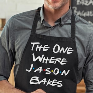 The One Where ... Custom Baking Apron - Friends Inspired Gifts